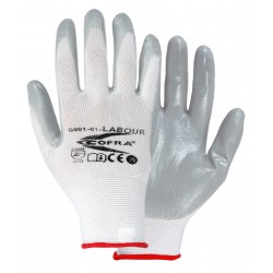 PACK 12uds.  GUANTES COFRA LABOUR (Nitrilo) 